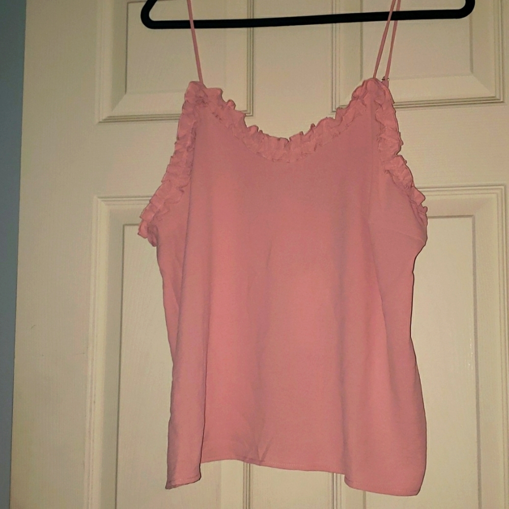 Newbury Kustom Ruffle neck cami size 2XL